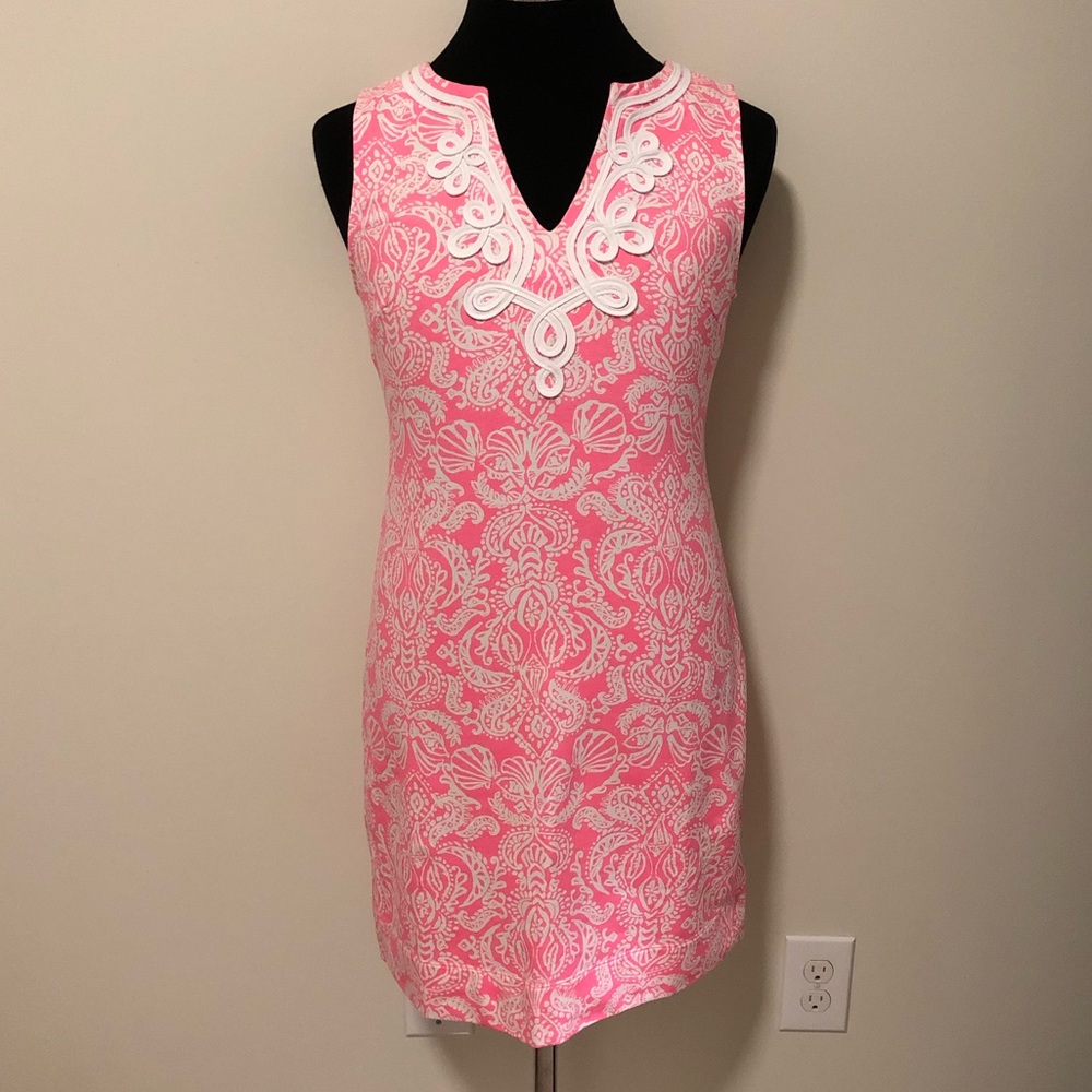 Lilly Pulitzer Havana Pink Harper Shift - Picture 2 of 5